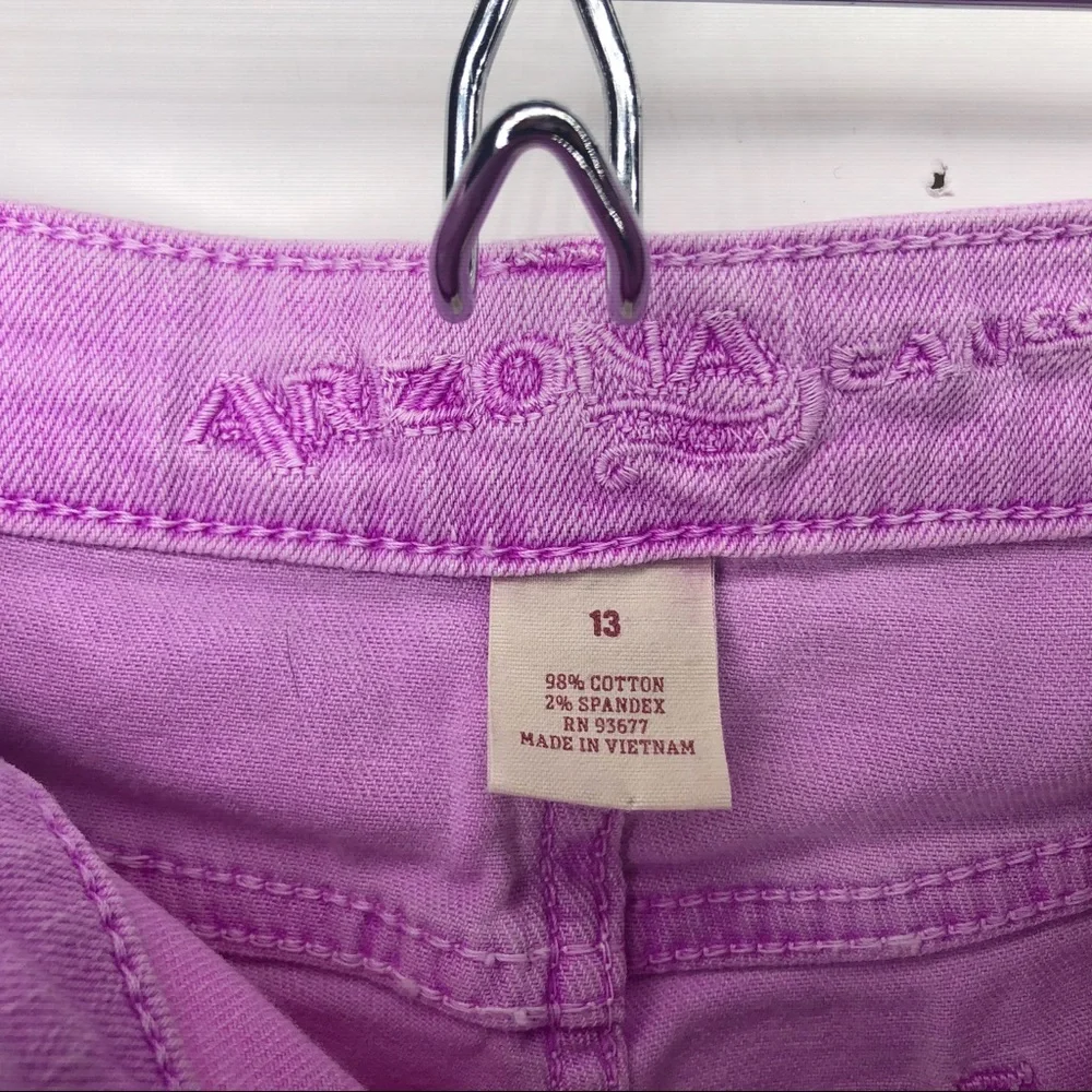 ARIZONA JEAN CO jeans tapered leg pink 13 - Picture 9 of 11